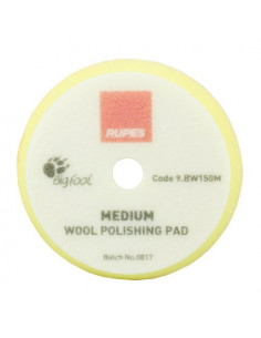 Rupes Yellow Medium Wool Polishing Pad 150mm 2
