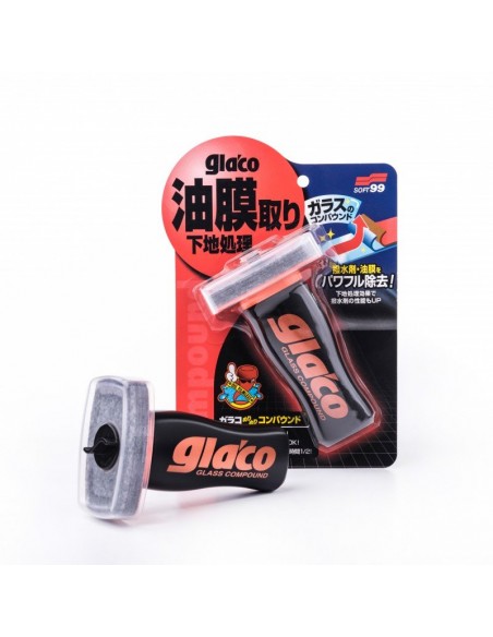 SOFT99 Glaco Glass Compound Roll On (valiklis)
