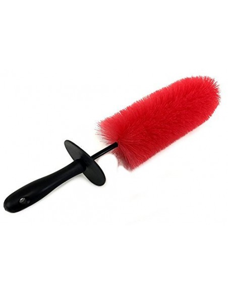 Luxus EZ Red Wheel Brush