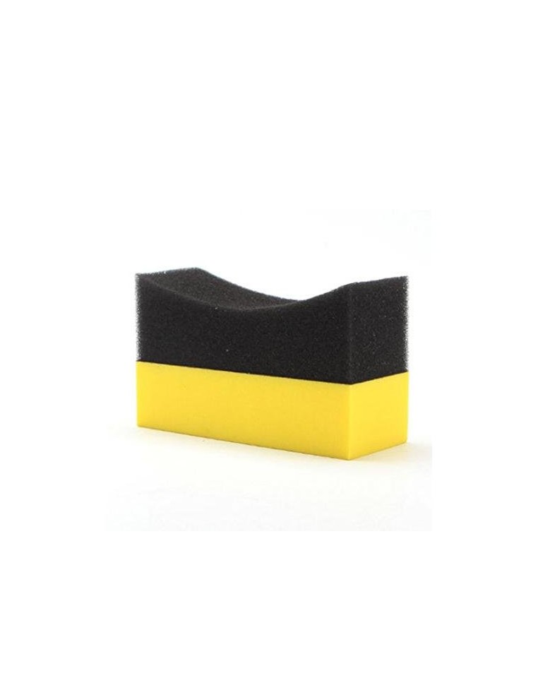 Luxus Black and Yellow Padangų juodinimo kempinėlė-aplikatorius