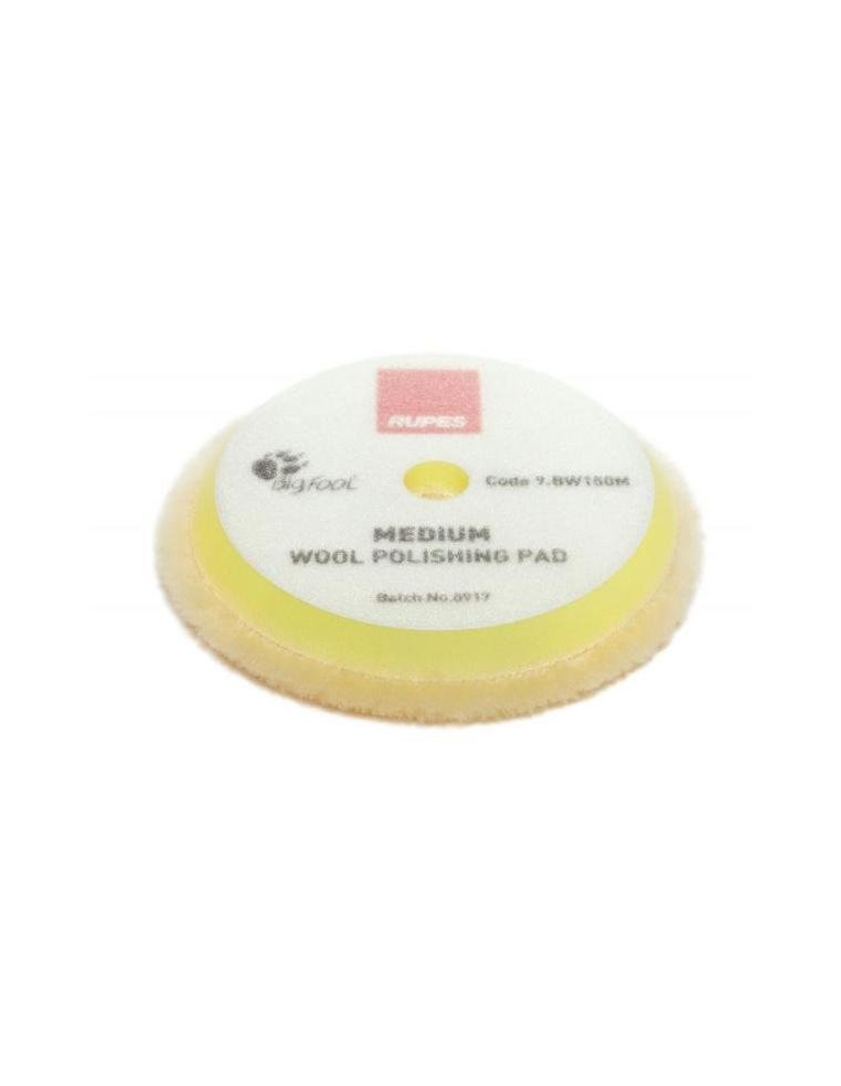 Rupes Yellow Medium Wool Polishing Pad 150mm