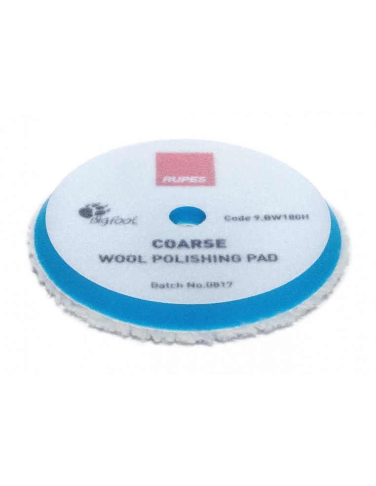 Rupes Blue Coarse Wool Polishing Pad 150mm