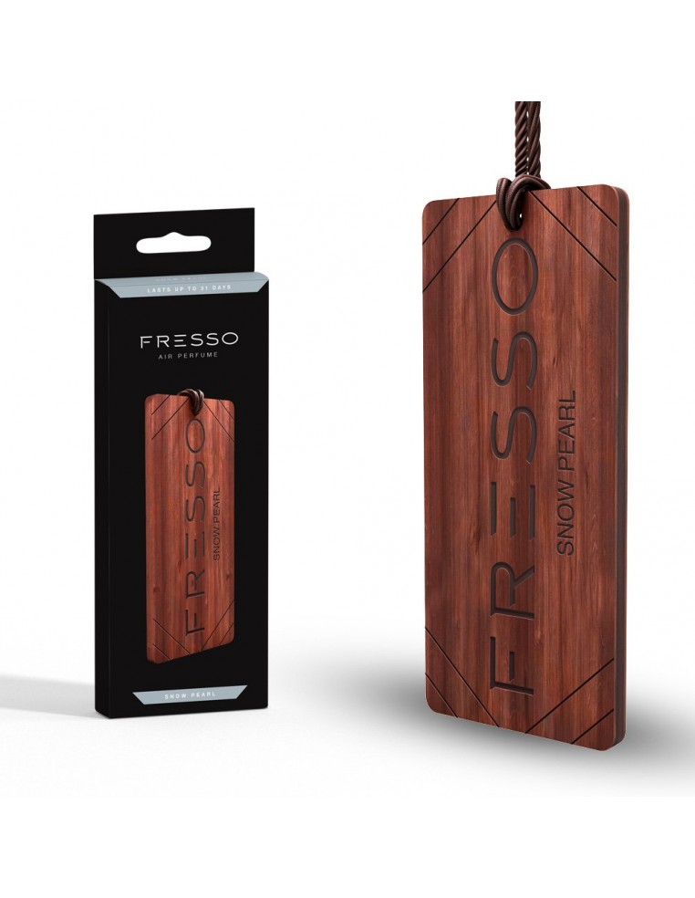 Fresso Wooden Hanger - Snow Pearl (pakabinamas oro gaiviklis)