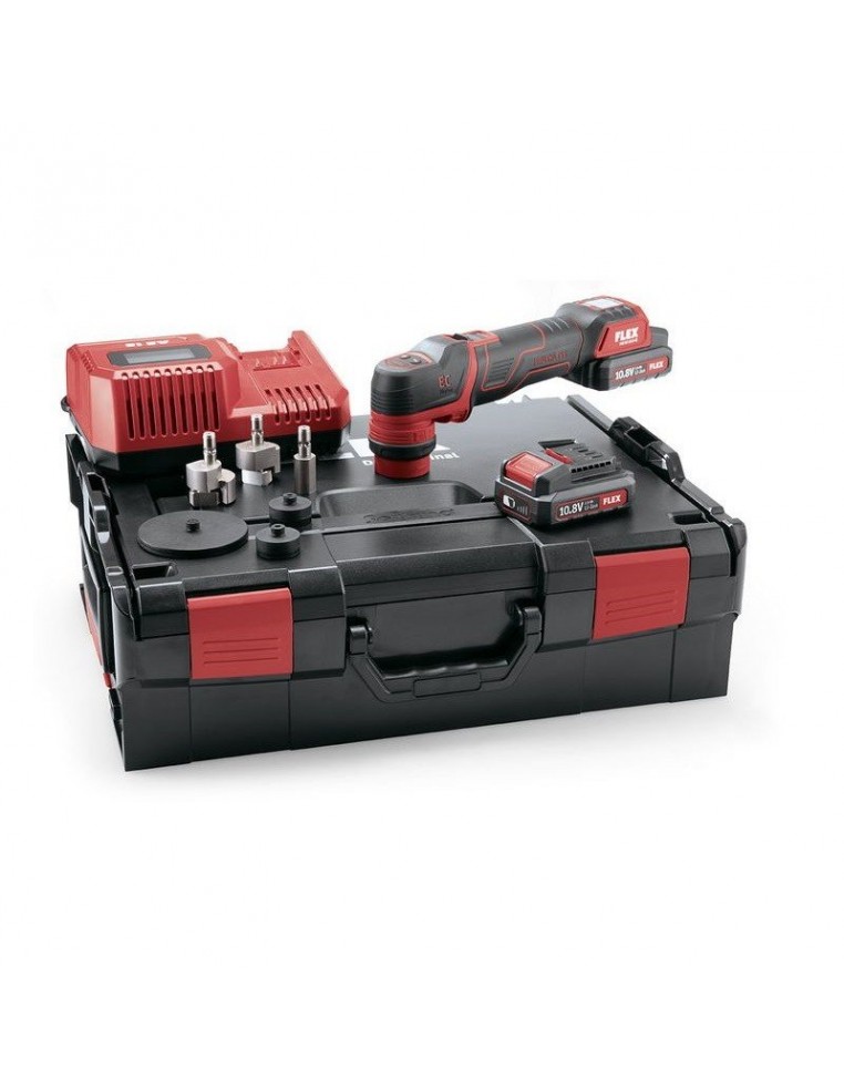 Flex PXE 80 10.8-EC / 2.5 Mini battery powered polisher set