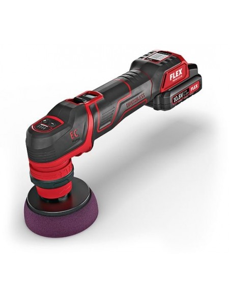 Flex PXE 80 10.8-EC / 2.5 Mini battery powered polisher set