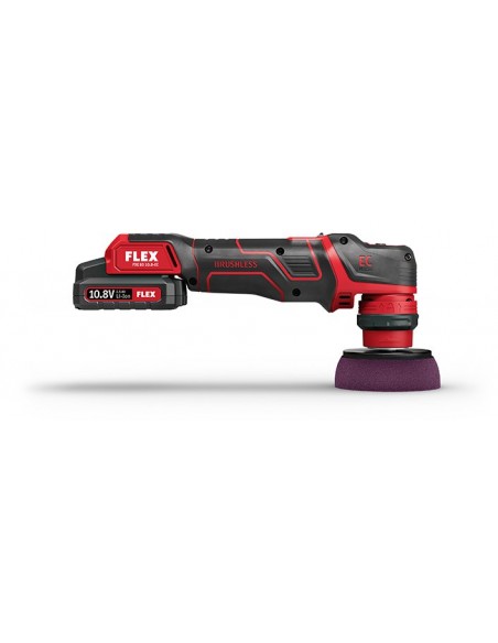 Flex PXE 80 10.8-EC / 2.5 Mini battery powered polisher set