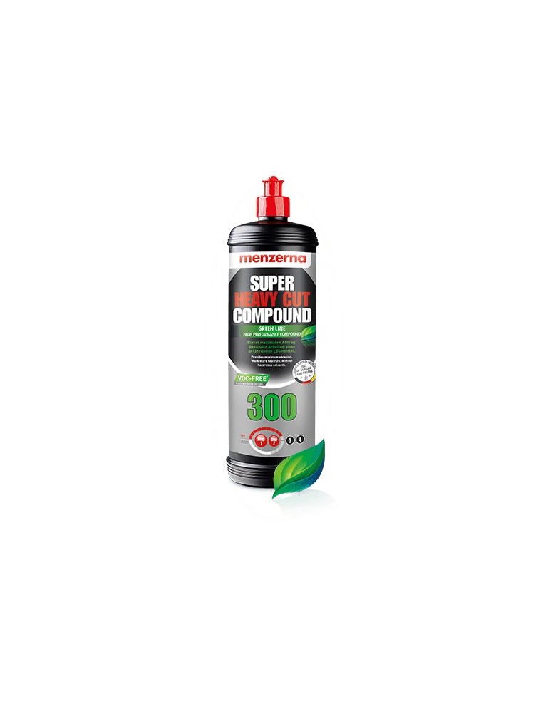 Menzerna Heavy Cut Compound 300 Green Line High Performance Compound for maximum abrasion