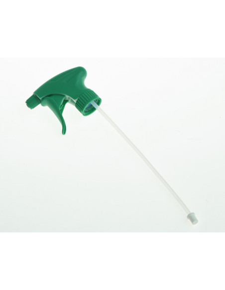 Chemical Resistant Trigger Green with 255mm tube