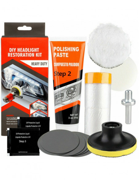 VISBELLA DIY Headlight Restoration Kit