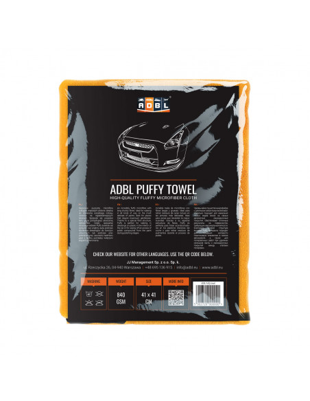 ADBL Puffy Towel microfiber towel