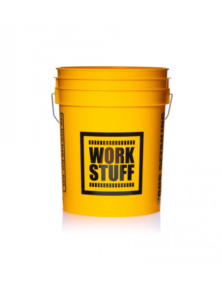 WORK STUFF Detailing Bucket Yellow WASH plovimo kibiras