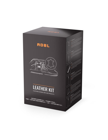 ADBL Leather Kit odos valymo ir priežiūros rinkinys