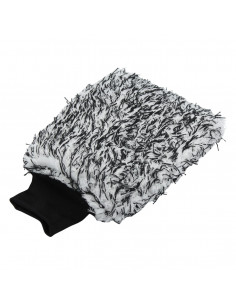 Luxus wash mitt Black White